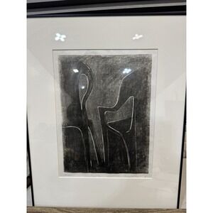 RARE Late Frances Hodson Print. 2008. Signed COA. "Unique"